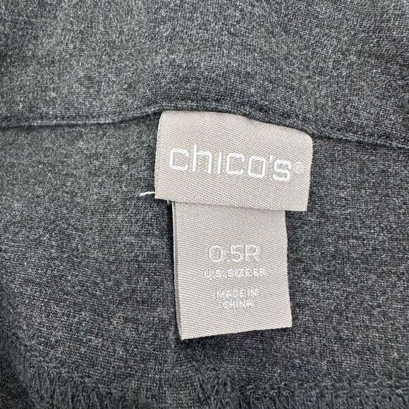 Chico’s women’s Gray pants size 6 - Picture 8 of 10